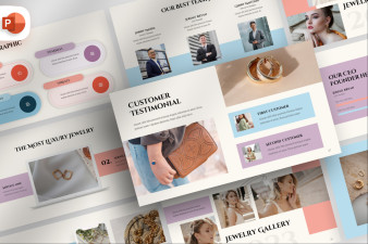 Pastel Jewelry Presentation Template